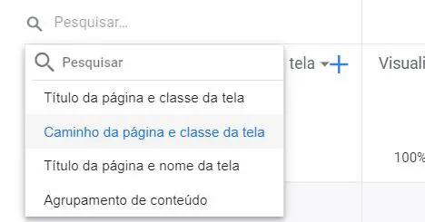 Mudar para URL ou agrupar por tipo de conteúdo.